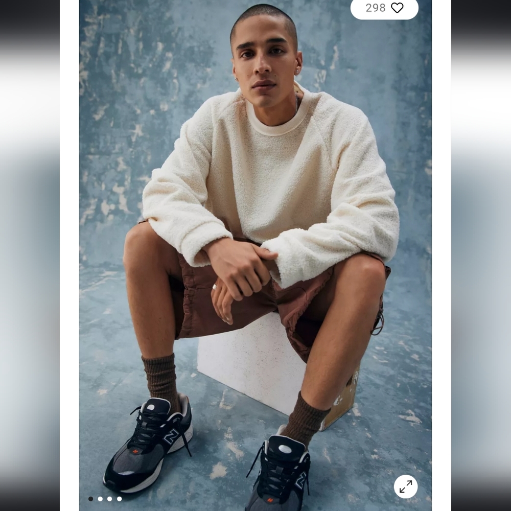 Urban Outfitters Standard Cloth Free Throw Crew Neck Sweatshirt